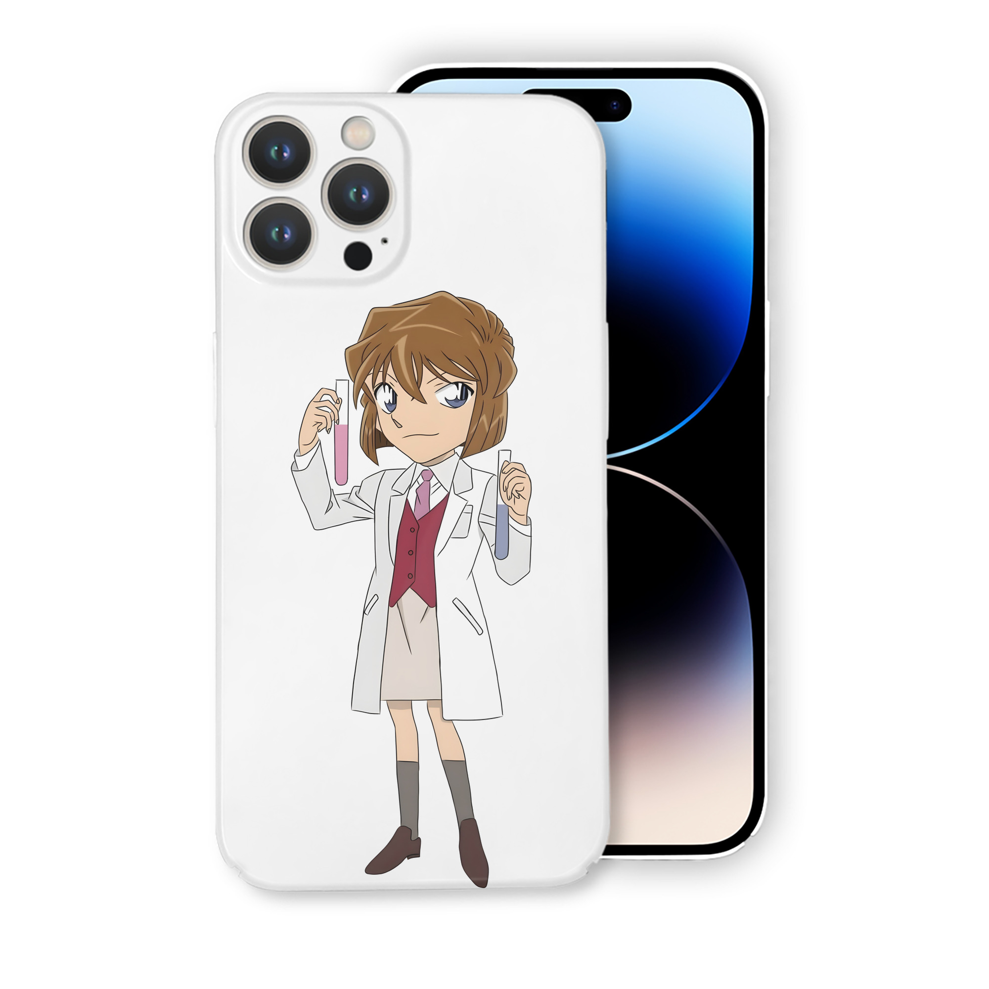 （画像用） 名探偵コナン 灰原 哀 はいばら あい Detective Conan Anita Hailey、Vi Graythorn Haibara Ai 【iPhone 14シリーズ対応】ハードケース